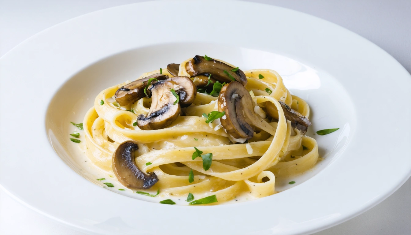 fettuccine ai funghi porcini